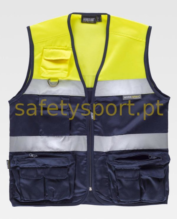 Colete de Alta Visibilidade (Fluor)
